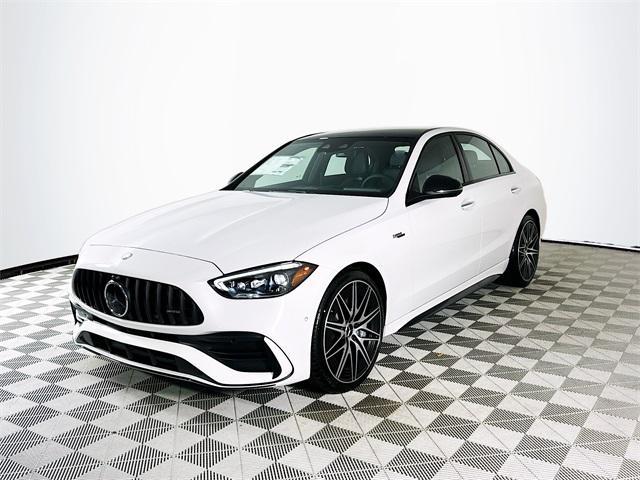 new 2026 Mercedes-Benz AMG C 43 car, priced at $79,825