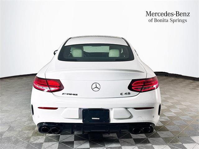 used 2020 Mercedes-Benz AMG C 43 car, priced at $42,427