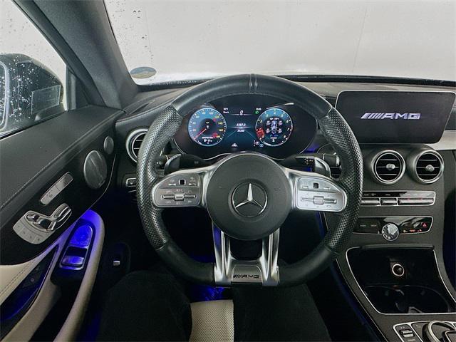 used 2020 Mercedes-Benz AMG C 43 car, priced at $42,427