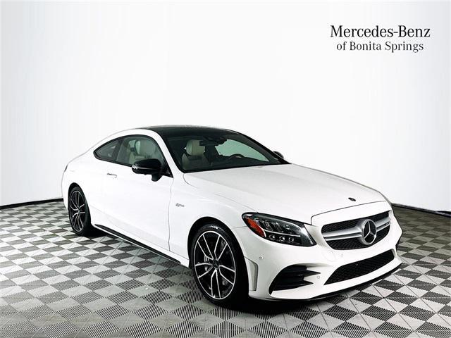 used 2020 Mercedes-Benz AMG C 43 car, priced at $42,427