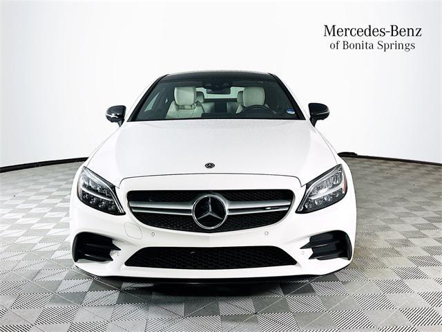 used 2020 Mercedes-Benz AMG C 43 car, priced at $42,427