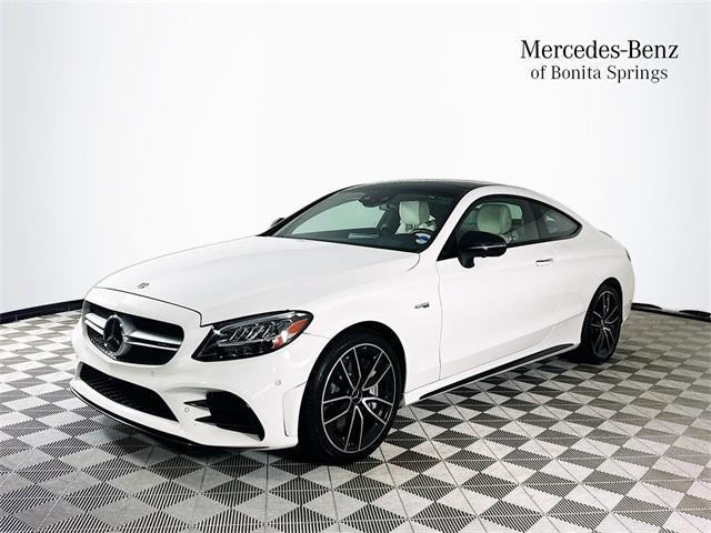 used 2020 Mercedes-Benz AMG C 43 car, priced at $42,427