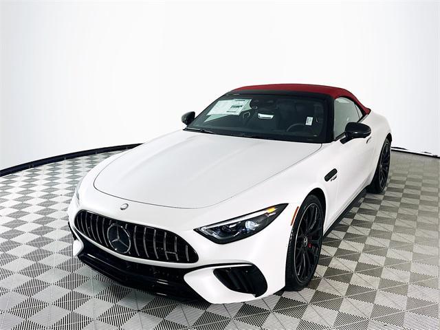 new 2026 Mercedes-Benz AMG SL 55 car, priced at $159,610