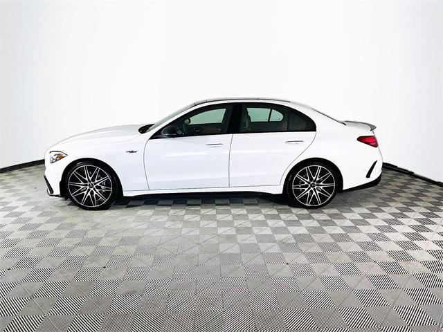 new 2024 Mercedes-Benz AMG C 43 car, priced at $78,595