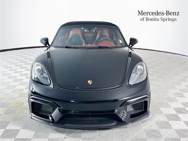 used 2021 Porsche 718 Spyder car, priced at $128,633