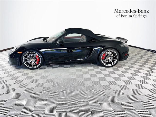 used 2021 Porsche 718 Spyder car, priced at $128,633