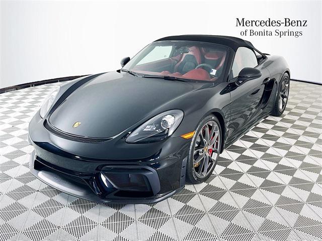 used 2021 Porsche 718 Spyder car, priced at $128,633