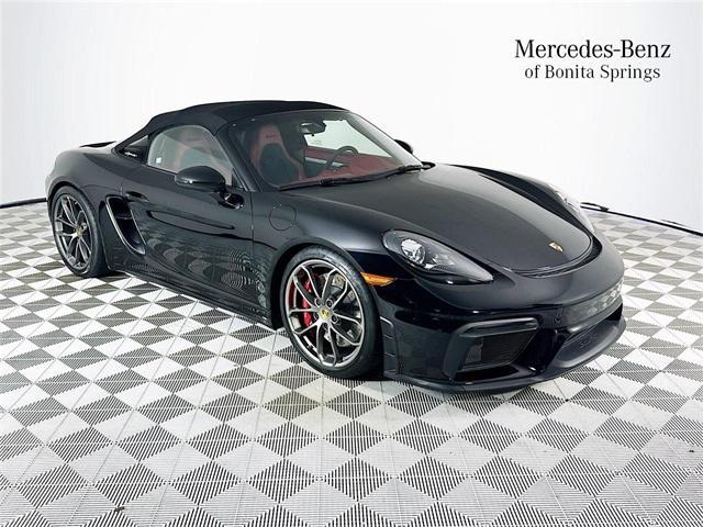 used 2021 Porsche 718 Spyder car, priced at $128,633