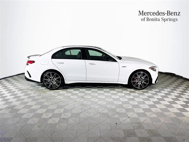 used 2024 Mercedes-Benz AMG C 43 car, priced at $59,738