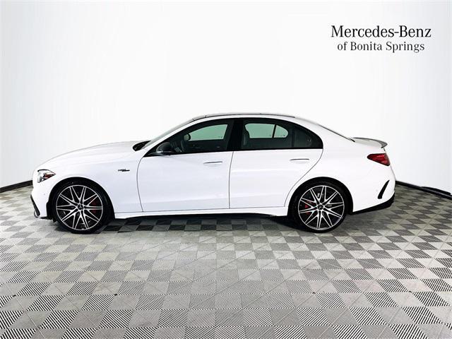 used 2024 Mercedes-Benz AMG C 43 car, priced at $59,738