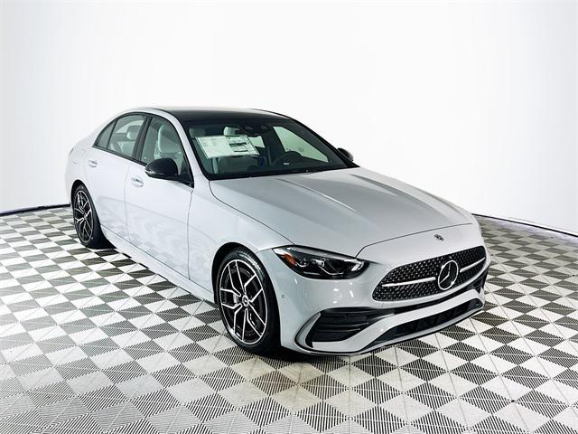 new 2025 Mercedes-Benz C-Class car, priced at $61,670