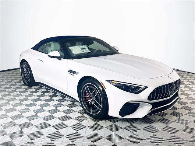 new 2026 Mercedes-Benz AMG SL 55 car, priced at $156,220