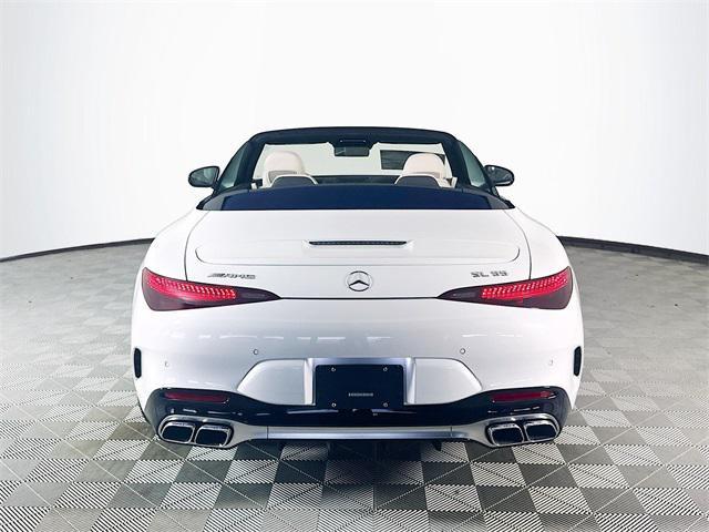 new 2026 Mercedes-Benz AMG SL 55 car, priced at $156,220