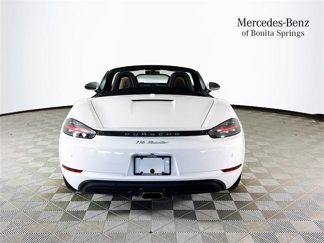 used 2021 Porsche 718 Boxster car, priced at $59,392