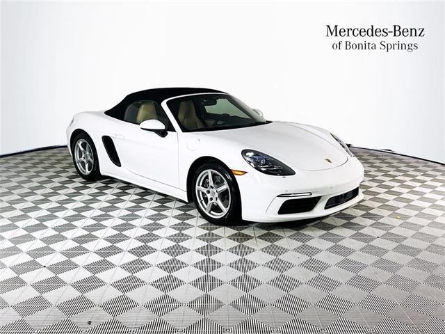 used 2021 Porsche 718 Boxster car, priced at $59,392