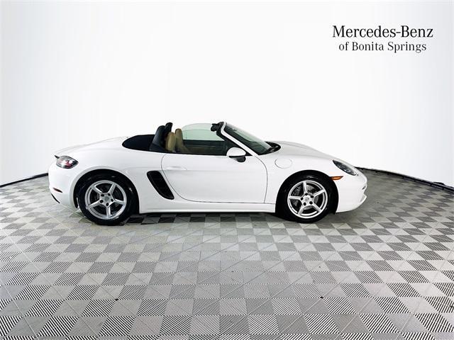used 2021 Porsche 718 Boxster car, priced at $59,392