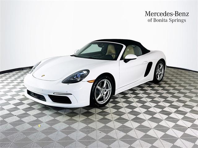 used 2021 Porsche 718 Boxster car, priced at $59,392