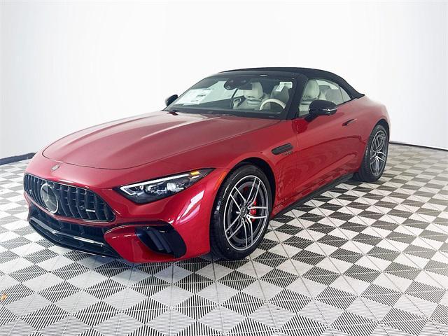 new 2026 Mercedes-Benz AMG SL 55 car, priced at $160,320