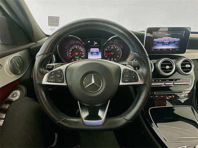 used 2015 Mercedes-Benz C-Class car, priced at $19,972