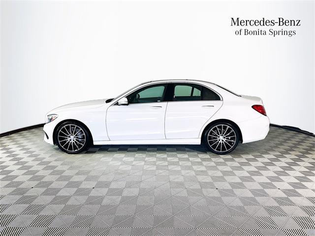 used 2015 Mercedes-Benz C-Class car, priced at $19,972