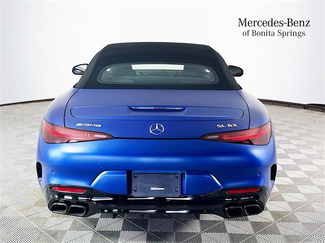 used 2022 Mercedes-Benz AMG SL 63 car, priced at $124,638