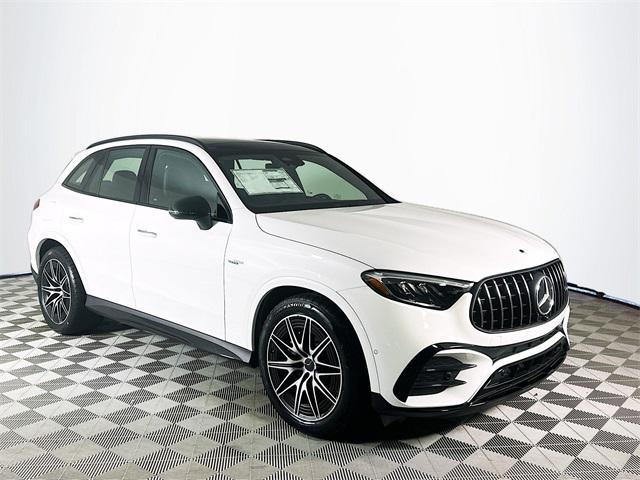 new 2025 Mercedes-Benz AMG GLC 43 car, priced at $71,150