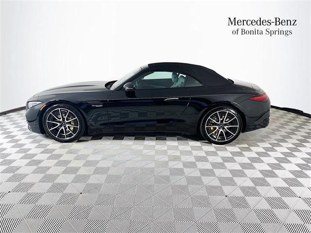 used 2022 Mercedes-Benz AMG SL 55 car, priced at $105,934