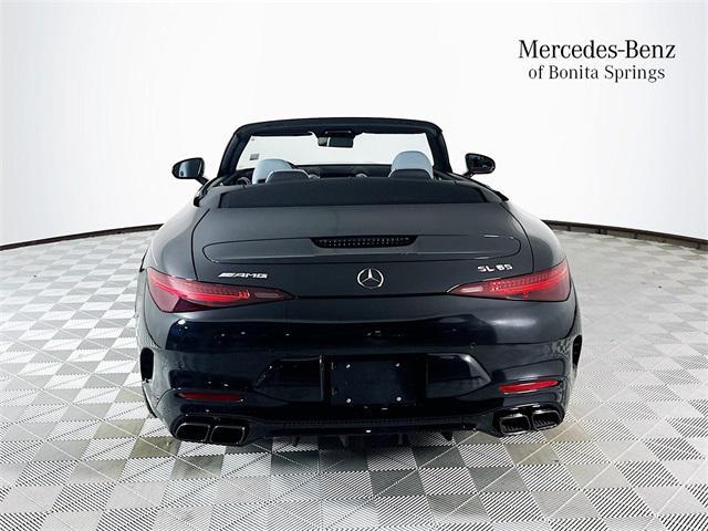 used 2022 Mercedes-Benz AMG SL 55 car, priced at $105,934