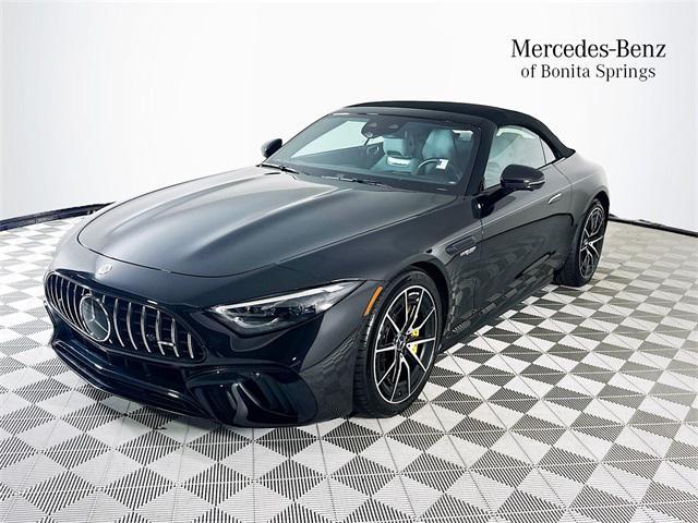 used 2022 Mercedes-Benz AMG SL 55 car, priced at $105,934