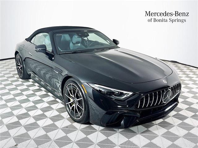 used 2022 Mercedes-Benz AMG SL 55 car, priced at $105,934