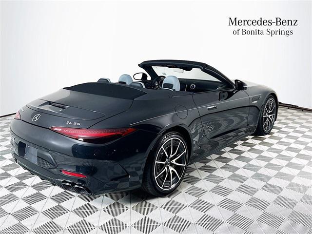 used 2022 Mercedes-Benz AMG SL 55 car, priced at $105,934