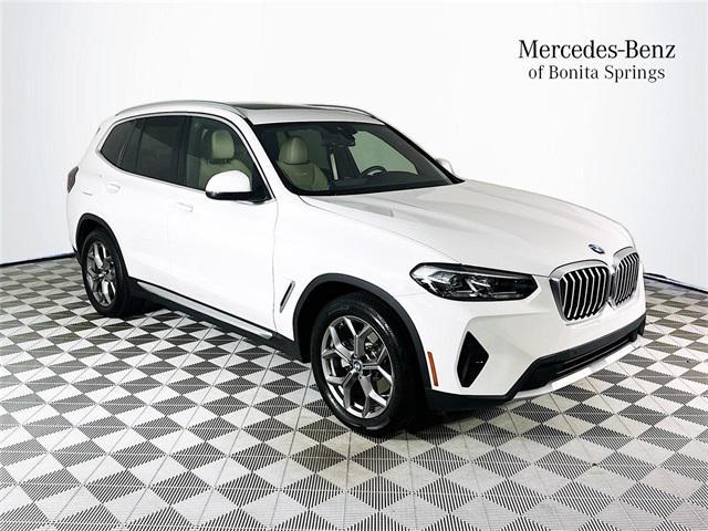 used 2022 BMW X3 car, priced at $34,973