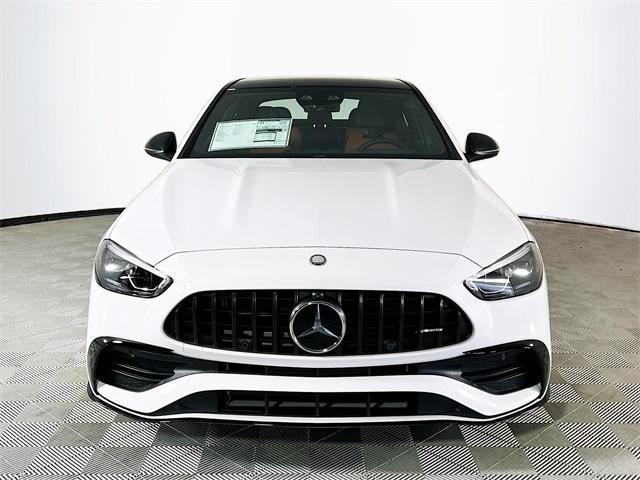 new 2024 Mercedes-Benz AMG C 43 car, priced at $75,135