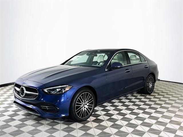 new 2025 Mercedes-Benz C-Class car, priced at $57,155