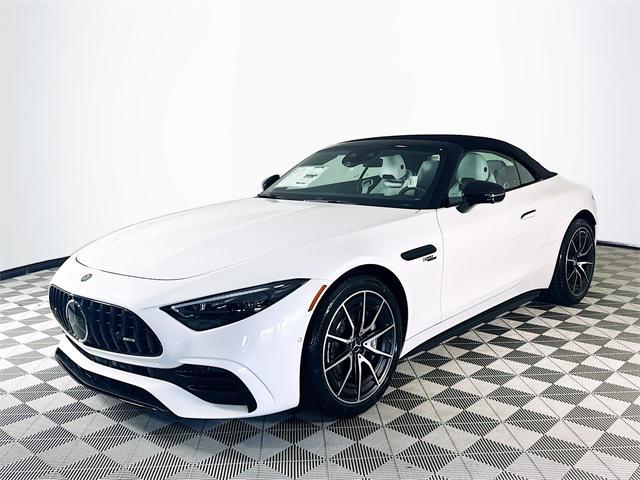 new 2026 Mercedes-Benz AMG SL 43 car, priced at $125,180