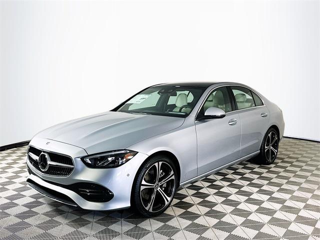 new 2025 Mercedes-Benz C-Class car, priced at $56,635