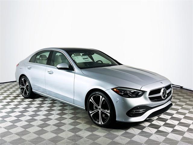 new 2025 Mercedes-Benz C-Class car, priced at $56,635