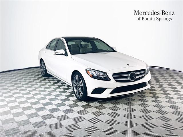 used 2020 Mercedes-Benz C-Class car, priced at $27,604