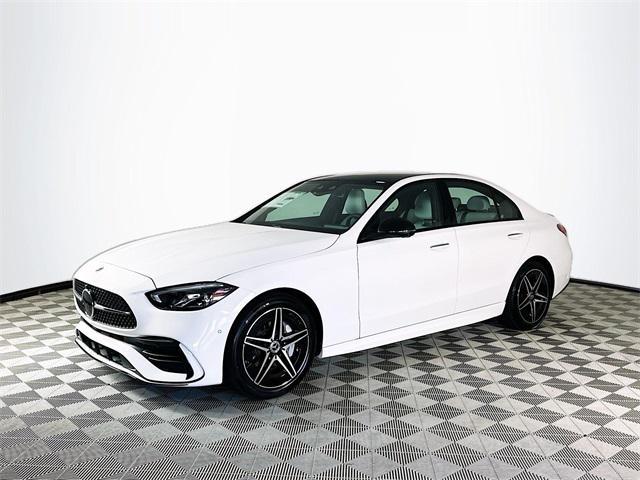 new 2025 Mercedes-Benz C-Class car, priced at $59,455