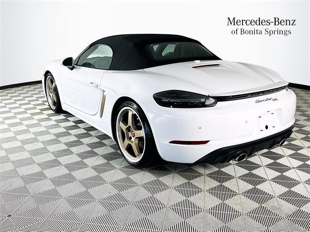 used 2021 Porsche 718 Boxster car, priced at $104,333