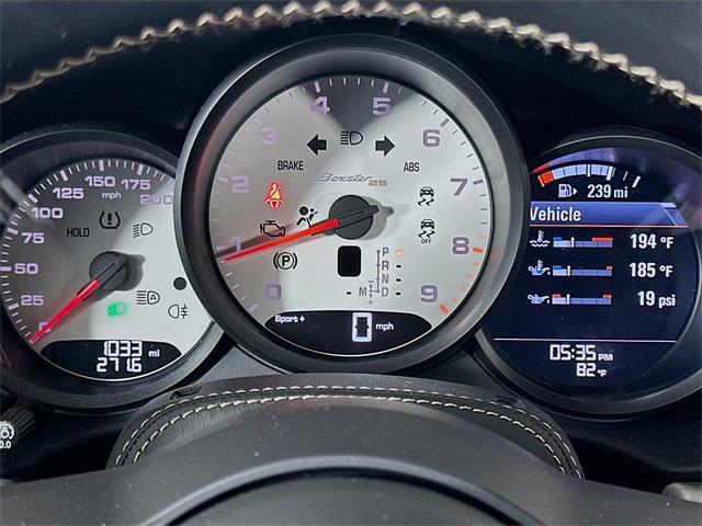 used 2021 Porsche 718 Boxster car, priced at $104,333