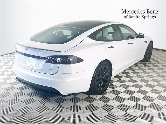 used 2022 Tesla Model S car, priced at $68,610