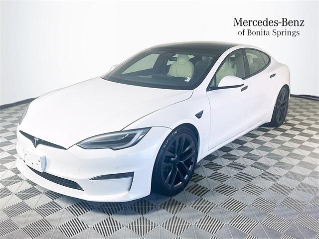 used 2022 Tesla Model S car, priced at $68,610