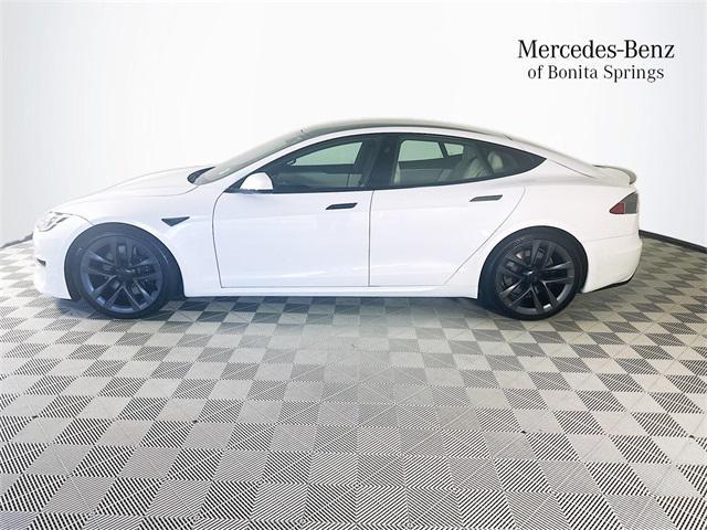 used 2022 Tesla Model S car, priced at $68,610