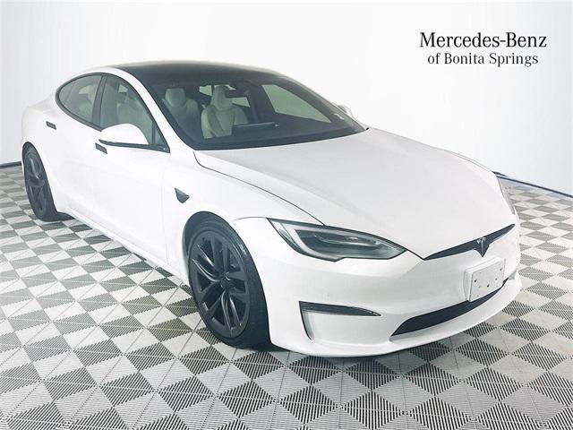 used 2022 Tesla Model S car, priced at $68,610