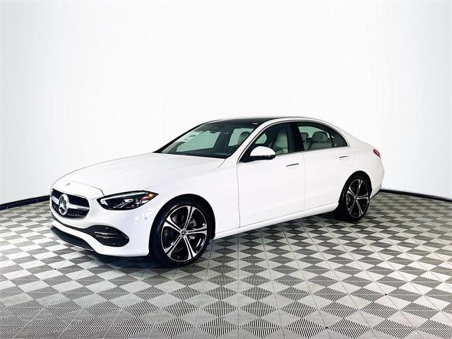 new 2025 Mercedes-Benz C-Class car, priced at $51,685