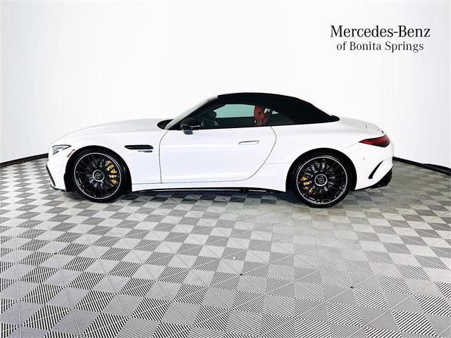 used 2022 Mercedes-Benz AMG SL 63 car, priced at $119,779