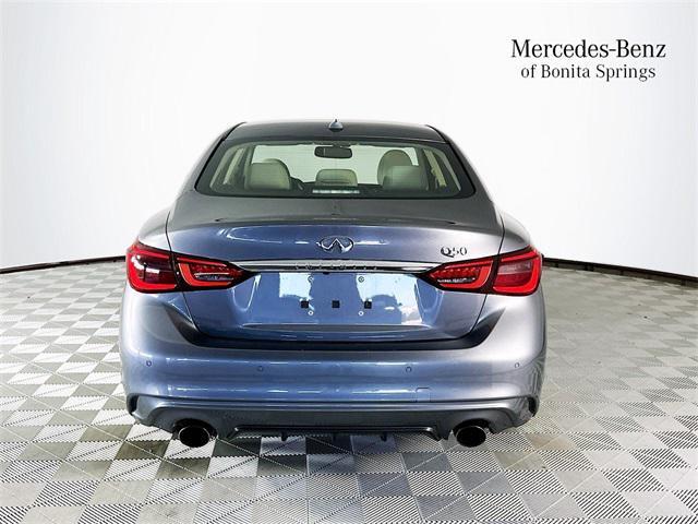 used 2018 INFINITI Q50 car, priced at $21,620