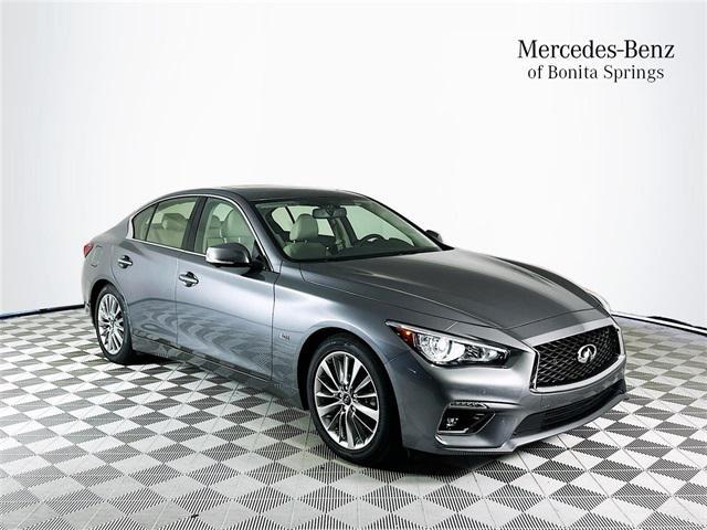 used 2018 INFINITI Q50 car, priced at $21,620