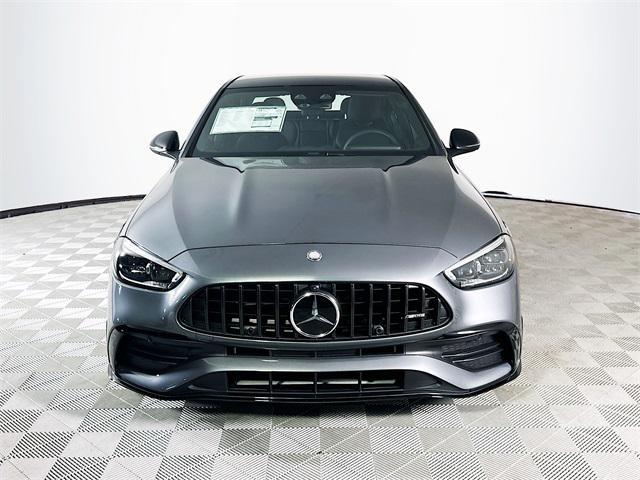 new 2024 Mercedes-Benz AMG C 43 car, priced at $76,935